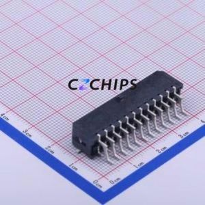 X3025WRS-2x12D-LPSW Wire-to-Board Pin Header SMD,P=3mm,Horizontal Mount Connector 2x12P 3mm Horizontal Mount 24P - Product Image 2