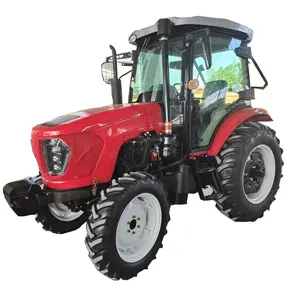 Multifunctionele Agricolas 4wd Boer Tractores Compacte Landbouw Tractor Kleine Boerderij Agricelturale 4X4 Mini Landbouw Tractoren