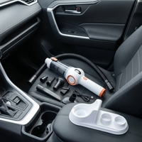 Aspirateur de voiture sans fil, aspirateur portatif à main pour le nettoyage de l'intérieur de la voiture avec plusieurs embouts