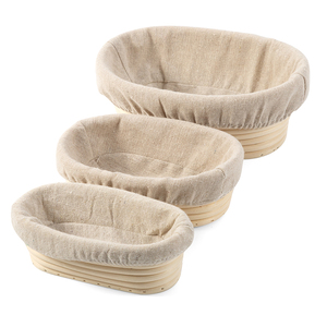 Cesto di <span class=keywords><strong>pane</strong></span> a prova di Banneton da 8 pollici a prova di pasta madre cesto di fermentazione per panetteria - Product Image 1