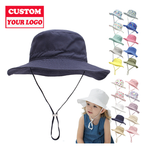 Sombreros de Pescador de Dibujos Animados para Niños, Unisex, de Secado Rápido, 100% Algodón, para Ciclismo y Esquí - Product Image 1