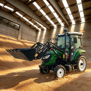 Tractor Agrícola Dinámico <span class=keywords><strong>de</strong></span> 100HP 4x4 con Cabina con Aire Acondicionado, Sistema Hidráulico Robusto y Alta Capacidad <span class=keywords><strong>de</strong></span> Elevación para Trabajos Agrícolas Modernos - Product Image 1