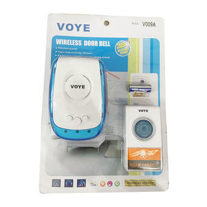 Capteur de porte de carillon de bienvenue alarme sonore prise de <span class=keywords><strong>sonnette</strong></span> <span class=keywords><strong>sans</strong></span> <span class=keywords><strong>fil</strong></span> intelligente avec batterie pour la sécurité domestique <span class=keywords><strong>sans</strong></span> interphone <span class=keywords><strong>et</strong></span> caméra - Product Image 3