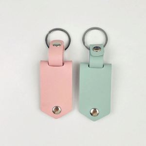 Picture <b>Keychain</b> With Pu Leather Protection Frame Keychains Diy <b>Photo</b> for Family Lover Gifts - Product Image 3