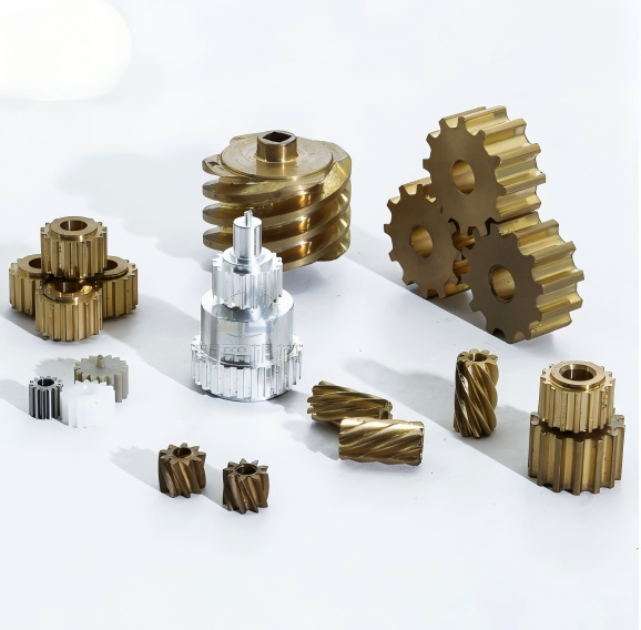 Micro Worm Gear High Precision Stainless Steel Shaft Self Locking Drive for Robot Arm Joint Actuator