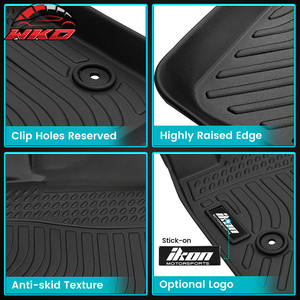 Tapis de sol 3D en TPE pour Chevrolet Blazer 2019-2025, pour XT5 GMC Acadia 2017-2025, tapis de sol robustes, moulés en 3D, imperméables - Product Image 3