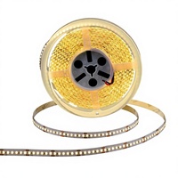 Tira de LED SMD 2835 de 3000K 4000K 6500K, Blanca Cálida, PCB de 10 mm, DC 12V/24V, 16W/M, Cortable cada 3 cm, para Sala de Estar y Dormitorio