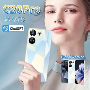 Duotts c20 android clavier 4 carte sim mubail téléphone caméra de piste