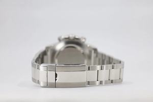 2025 Men's Mechanical Watch with Ice Blue Dial and <b>Chronograph</b>, Panda Style with Steel Strap - Product Image 5