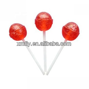 Piruleta en forma de bola, sin azúcar, caramelo con doble color, 12g - Product Image 2