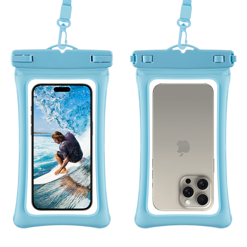 Wholesale Waterproof Phone Bag Universal Mobile Underwater Waterproof Pouch for Outdoor Rafting and Swimming