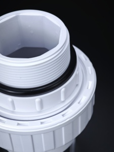 <span class=keywords><strong>Pvc</strong></span> phụ kiện uPVC Union <span class=keywords><strong>PVC</strong></span> nhựa Threaded Union cho cấp nước - Product Image 2