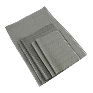 Sacs tissés en plastique gris robustes pour le transport et le stockage de sable et de gravier 002 Origine Linyi Sans impression - Product Image 1