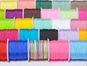 Dây phụ kiện nylon tết dày 0.8mm bán buôn, dây thắt nút Trung Quốc dùng cho may mặc, dây nylon tròn, chỉ làm đồ trang sức - Product Image 6