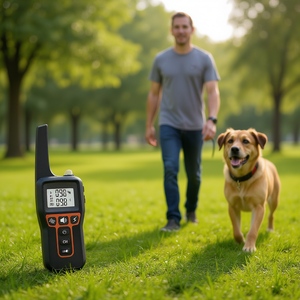 Collier de dressage pour animaux de compagnie, rechargeable, étanche IP67, 3 canaux, bip, vibration, choc électrique, pour chiens, récepteur uniquement - Product Image 2