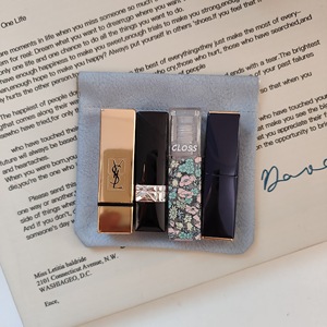 Portable Mini Storage <b>Bag</b> With Spring Closure For Cosmetics Travel <b>Sanitary</b> Napkins Lipstick Data Cables Desktop Use - Product Image 4