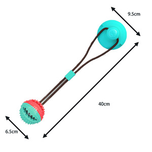 <span class=keywords><strong>Juguete</strong></span> duradero para perros <span class=keywords><strong>con</strong></span> <span class=keywords><strong>ventosa</strong></span>, <span class=keywords><strong>juguete</strong></span> de bola para tirar, <span class=keywords><strong>juguete</strong></span> masticable de goma <span class=keywords><strong>con</strong></span> diseño de dibujos animados para la dentición, <span class=keywords><strong>juguete</strong></span> <span class=keywords><strong>con</strong></span> <span class=keywords><strong>ventosa</strong></span> dispensadora de comida - Product Image 3