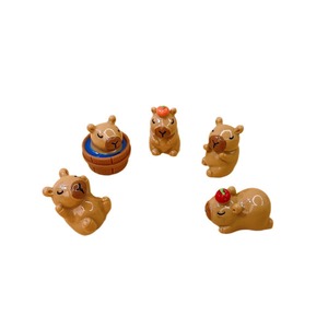 Figura Decorativa de Osito Kabibala, 5 Piezas, Resina Plástica, Imán para Refrigerador, Decoración para Auto, Regalo de Cumpleaños - Product Image 1