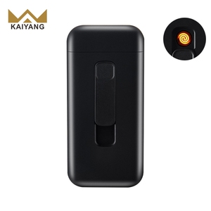 KY nouveau 2 en 1 Portable <span class=keywords><strong>tabac</strong></span> 20 pièces étanche Premium métal personnalisé boîte à <span class=keywords><strong>cigarettes</strong></span> avec briquet - Product Image 5