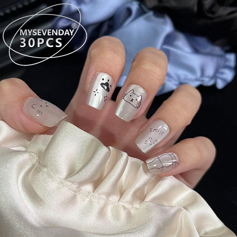 กล่อง30ชิ้นสำหรับแมวสีเงิน BY1655