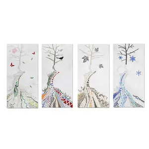 Peinture murale personnalisée Centurymosaic de quatre saisons artistique mosaïque peinture pour carrelage <span class=keywords><strong>mural</strong></span> - Product Image 1