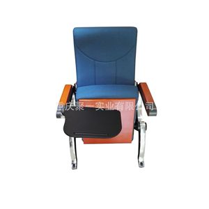 Silla de teatro con estructura metálica y reposabrazos para auditorios y salas de conferencias - Product Image 5