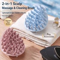 Brosse de lavage capillaire en silicone en forme de feuille, peigne de douche à dents larges, brosse de bain pour le nettoyage du cuir chevelu et massage