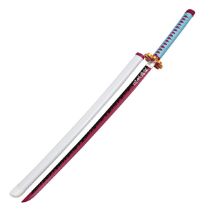 Épée de démon tueur en bambou Kanroji Mitsuri, épée rose - Product Image 1