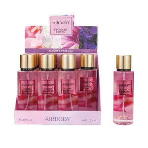 250ml Spray New design wholesales perfume Spray Senior Fruity Floral Aroma Exquisite Women's Body Mist