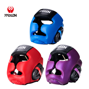 Protezioni per la Testa Adatte per Allenamento Muay Thai, Taglia Regolabile, Colore e Logo Personalizzabili - Product Image 1