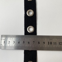 Vente en gros d'œillets en métal noirs pour corsets, accessoires vestimentaires