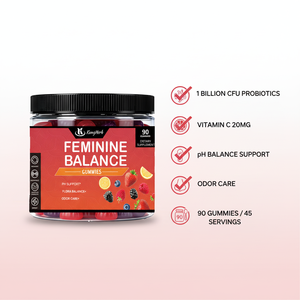 OEM Aangepaste Label Vrouwen Kruidensupplement Vrouwen Probiotica Gummies Cranberry Probiotica Gummies Vrouwelijke Gezondheid pH Balans Gummies - Product Image 4