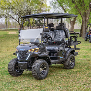 Voiturette de golf électrique tout-terrain 72V 4 <span class=keywords><strong>places</strong></span> MK-B-B4 pour club, idéale pour le tourisme, en promotion - Product Image 4