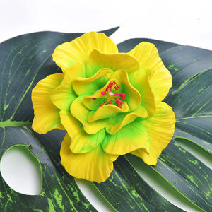 กิ๊บติดผมดอก<span class=keywords><strong>ชบา</strong></span>หลายชั้นทำจากโฟม EVA สำหรับเจ้าสาว ใช้ในงานแต่งงาน - Product Image 5