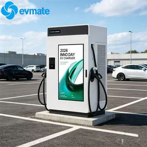 Cargador Rápido de CC para Vehículos Eléctricos de 480kW con Doble Conector, Pantalla Publicitaria de 55 Pulgadas, Multi-Estándar (CCS1/CCS2/NACS/CHAdeMO/GBT), Estaciones de Carga de Alta Eficiencia - Product Image 4