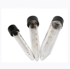 Tubo de Centrifugação Graduado de Vidro com Fundo Cônico e Tampa Rosqueada - Product Image 2