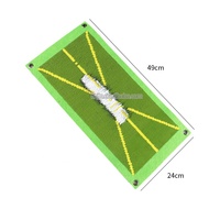 Affichage de trajectoire de pratique de golf Fabricant de tapis de frappe anti-dérapant Mini tapis en caoutchouc de golf Tapis d'entraînement de balançoire de golf