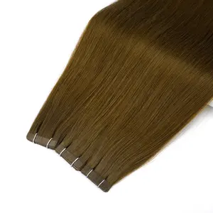 Wholesale Russian Remy Extensions Double Drawn Tape In Hair Extensions Human Tape Hair Extension