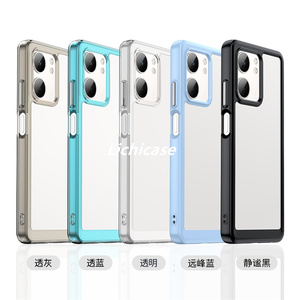 เคสโทรศัพท์สีใส TPU นิ่มยืดหยุ่นได้สำหรับ Oppo A6 A6 Pro - Product Image 1