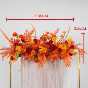 Muro <span class=keywords><strong>de</strong></span> <span class=keywords><strong>Flores</strong></span> Artificiales para Ceremonia <span class=keywords><strong>de</strong></span> Boda, <span class=keywords><strong>Guirnalda</strong></span> <span class=keywords><strong>de</strong></span> Rosas Artificiales para Fondo <span class=keywords><strong>de</strong></span> Arco y Decoración <span class=keywords><strong>de</strong></span> Mesa - Product Image 1