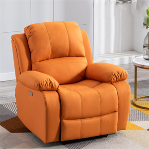 Chaise de loisirs confortable tourbillonnante canapé inclinable électrique meubles Massage simple Relax <span class=keywords><strong>fauteuil</strong></span> de salon de loisirs en cuir PU - Product Image 5