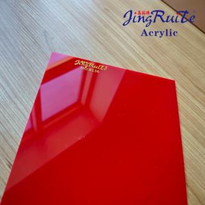فيلم حماية من الأكريليك الأحمر المصبوب من جينغرويت، سماكة 1-300 مم، منشأ بكين، للقطع والنقش والثني، لتركيبات الأثاث - Product Image 2