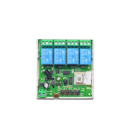 Relais de contrôle d'accès intelligent WiFi Ewelink / Tuya 240V 10A, module de minuterie à verrouillage automatique momentané, contrôle à distance
