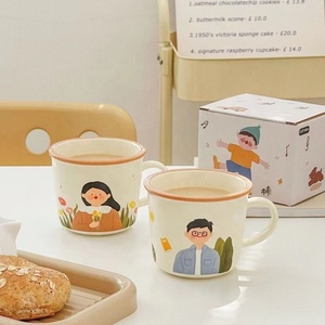 Vente chaude <span class=keywords><strong>personnalisé</strong></span> mignon tasses tasse à café en céramique fine haute qualité <span class=keywords><strong>famille</strong></span> dessin animé tasses - Product Image 4