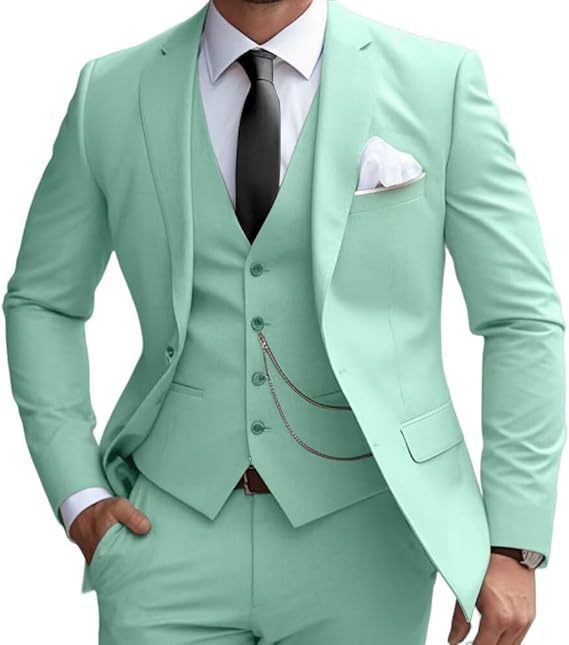 Set tre pezzi verde menta