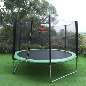 Tengtai unisex Professionnel hộ gia đình trẻ em người lớn trả lại nhảy ngoài trời Trampoline với Net mua một tấm bạt lò xo - Product Image 3