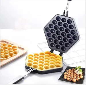 Di alta qualità di Stile di Hong Kong Uovo Waffle Macchina Rotante Bolla Pan