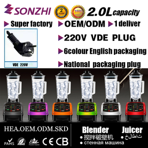 Máy Xay Sinh Tố Tốc Độ Cao Máy Ép Trái Cây Cầm Tay 6 Máy Trộn Trái Cây Máy Xay Sinh Tố Thực Phẩm Điện Mini Máy Ép Trái Cây - Product Image 5