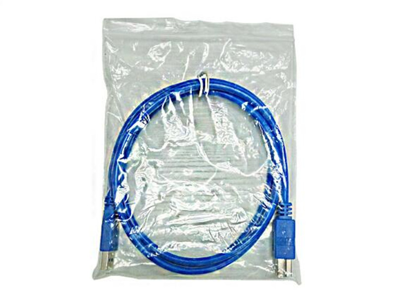 Short USB 3.0 Male To Male Cord, 2 Ft Type A, 5Gbps Data Transfer For Hard Drive, Laptop, DVD Player, USB 3.0 Hub, Monitor, Camera, Set Top Box With 5 Cable Ties - View #13