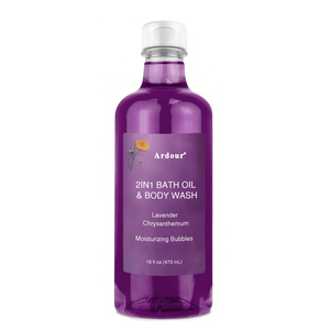 Huile Essentielle de Bain aux Herbes de Bois de Santal Hydratant Liquide pour le Corps Soin de la Peau & Soulagement de la Sécheresse Formule Éclaircissante pour Tous Types de Peau - Product Image 1